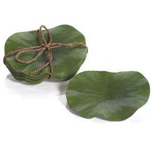 Posavasos de alta calidad de latón AK con acabado verde oscuro, juego de 6 posavasos de diseño atractivo para decoración de mesa/utensilios de cocina - Product Image 1