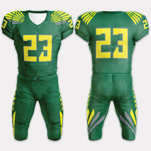 Conjunto de Pantalones y Camiseta de Fútbol Americano para Adultos, Sublimación Personalizada, Transpirable, Unisex, Cómodo y Duradero - Product Image 4