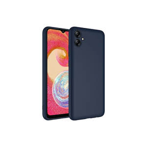 Coque de protection en silicone bleu marine JoieCreatif série Mara pour téléphone portable Samsung Galaxy A04E - Product Image 1