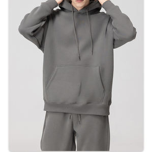 OEM Pulls à capuche en coton et polyester Sweats à capuche unisexes avec impression personnalisée Broderie du logo numérique Sweats à capuche unis en molleton pour hommes - Product Image 6