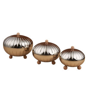 Tazón para Dátiles Árabe, Estilo Moderno y Lujoso, de Metal, para Servir en el Hogar, Cocina, Fiestas, Ecológico, Apto para Lavavajillas - Product Image 3