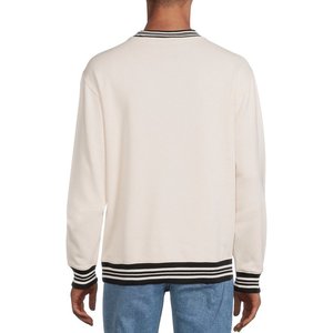 Sweat-shirt surdimensionné 100% coton de haute qualité pour hommes, design ample et décontracté à manches longues avec technique de lavage au sens du printemps - Product Image 5