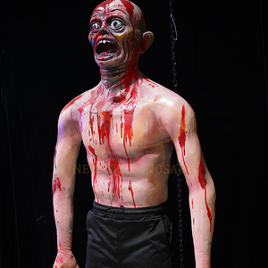 Simulations d'horreur de fantôme de terreur de zombie d'animatronique d'intérieur pour le centre commercial simulé d'animatronique de parc d'attractions de maison hantée - Product Image 5