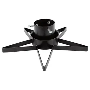 Soporte de árbol de Navidad plegable ecológico duradero hecho a mano clásico Construcción de Metal Base de Color personalizada tornillos de árboles frescos - Product Image 4