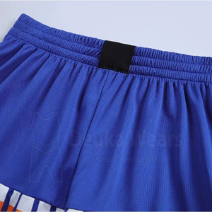 OEM Customized <b>Patches</b> Team Logo Name/Number Sublimated Basketball Uniform Sets 100% Polyester Breathable Moisture-Wicking - Product Image 3