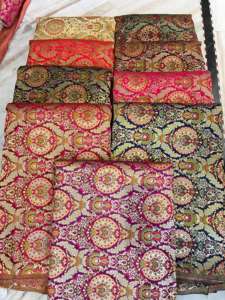 100% Premium qualité personnalisé luxe soie tissu commandes en gros bienvenue pour vêtements décor à la maison artisanat mariages - Product Image 4