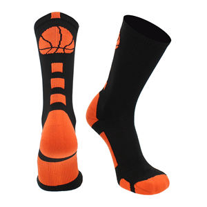 Chaussettes de sport douces et respirantes de haute qualité, chaussettes de performance personnalisées en tissu éponge, chaussettes de sport avec coussinets, chaussettes de Pilates, chaussettes de basket-ball pour hommes - Product Image 2