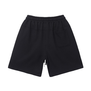 กางเกงขาสั้นผ้าฝ้ายแท้ 380 กรัม รุ่น High Street สำหรับผู้ชาย ผ้าสองชั้น ทรงหลวม มีเชือกผูกเอว สไตล์ลำลอง เหมาะสำหรับฤดูใบไม้ผลิและฤดูร้อน สตรีทแวร์ - Product Image 6