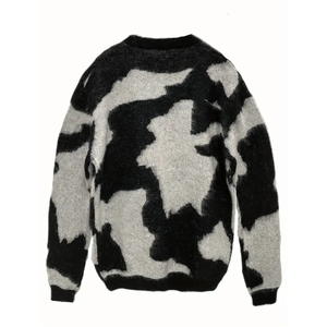 Pulls tricotés en laine Vente en gros Fabricant OEM Pull personnalisé Fournisseur de tricots Vêtements chauds d'hiver mode confortables - Product Image 2