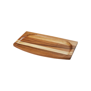 Plateau de service en bois en forme de rectangle de luxe avec poignée grand solide pour la décoration de la maison ustensiles de cuisine utiliser plateau de service - Product Image 4