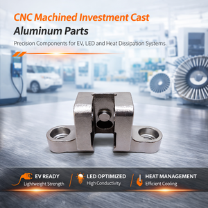 ชิ้นส่วนอะลูมิเนียมหล่อขึ้นรูปด้วยเครื่อง CNC ความแม่นยำสูง สำหรับระบบ EV, LED และระบบระบายความร้อน - Product Image 3
