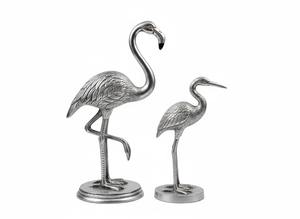 Figurine d'éléphant géométrique moderne en argent, sculpture animale abstraite en métal pour la décoration de la maison et du bureau, objets décoratifs - Product Image 6