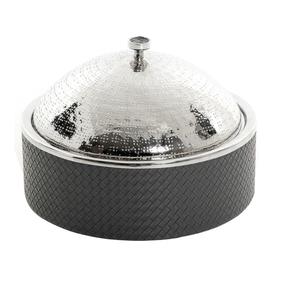 Casseroles isolées à double paroi au design martelé servant de la marmite chaude dîner serveur de nourriture marmite ronde à double paroi isolée - Product Image 2