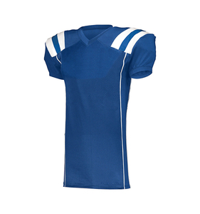 2025 chemises de Football de haute qualité Style américain manches raglan conception broderie conception recadrée Boxy rue Football maillot - Product Image 3