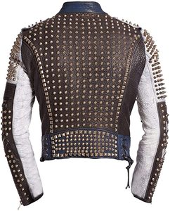Chaqueta de Cuero Revestido para Hombre, Otoño 2025, con Cuello Alto, Transpirable, Estilo Vintage, Diseño con Capucha, Cuero Genuino de la Mejor Calidad - Product Image 6