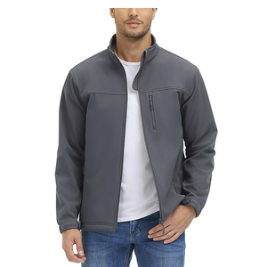 Logo personnalisé veste de pêche à fermeture éclair manteau imperméable hommes vestes étanches hiver chaud veste d'hiver pour homme - Product Image 5