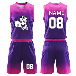 2025 dernier uniforme de basket-ball Logo personnalisé pour hommes et jeunes taille personnalisée Sublimation équipe porter uniforme de vêtements de sport - Product Image 6