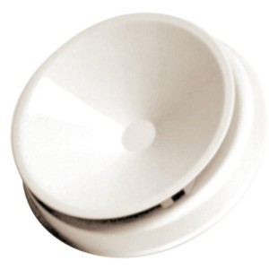 3JW 33269003 Sortie métallique réglable avec RAL9003 VIM KTSI 100 Débit variable pour pièces de ventilateur de ventilation - Product Image 1