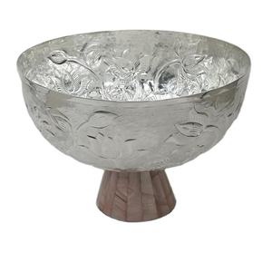 Cuencos clásicos para cocina, cuencos redondos de Metal y resina hechos a mano para servir frutas, para el hogar, Hotel, restaurante, suministros para Hotel - Product Image 3