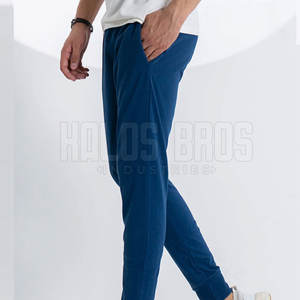 Pantalones informales de algodón 100% de alta calidad para hombre, recién llegados, patrón recto ligero, diseño personalizado, servicio OEM al mejor precio - Product Image 4