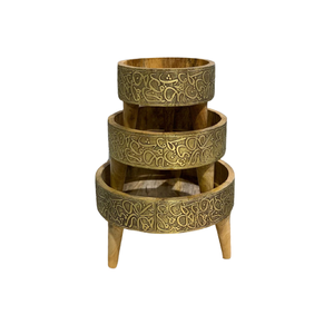 Soporte de pastel de color marrón de último diseño con soporte de chocolates de madera de la mejor calidad al precio más barato - Product Image 3