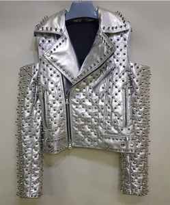 Veste en jean en cuir personnalisable de haute qualité unisexe 100% coton Style décontracté pour l'hiver avec logo brodé - Product Image 1