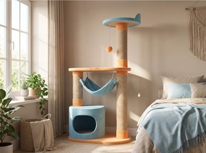 Rascador Amistar de alta calidad “Heavenly Sunset” para gatos y gatitos de todas las razas y tamaños. - Product Image 3