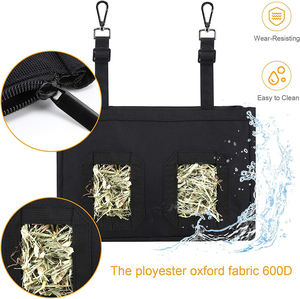 Sac à foin portable pour cobayes, chinchillas, hamsters et petits animaux – Accessoire de cage pour nourriture et rangement - Product Image 5