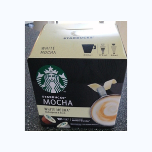 Starbucks Nescafe Dolce Gusto มอคค่าสีขาว123กรัมจำหน่ายเหมาะสำหรับมื้อเช้าและช่วงบ่าย - Product Image 2