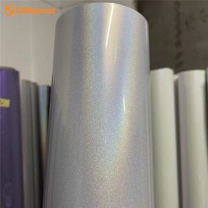 Calcomanías de Lujo para Autos Unanor de PET/PVC, 60x59, Láser Arcoíris Blanco, Sin Burbujas, Logotipo para Carrocería, Opciones de Empaque Personalizado, Garantía de 3 Años - Product Image 4