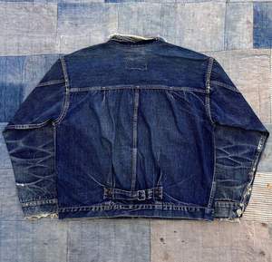 Alta calidad pesado viejo vintage ACIS lavado casual ropa de trabajo lavada chaqueta de mezclilla para los hombres - Product Image 3