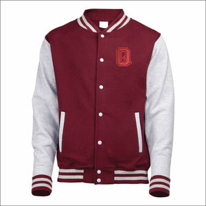 Chaqueta universitaria de lana a medida para hombre, bombardero con letras bordadas personalizadas para equipos y moda, Impresión de logotipo personalizado disponible - Product Image 2