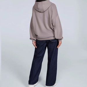 Sudaderas con Capucha Extra Grandes de Alta Calidad para Hombre con Logotipo Personalizado OEM, Sudaderas Deportivas Holgadas de Felpa Gruesa para Mujer - Product Image 4