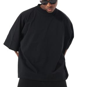 Fabricantes de fábrica al por mayor 100% algodón liso Boxyt-Shirts bordado personalizado impreso cómodo Casual camisetas para hombres - Product Image 2