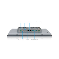 Computadora Integrada de 10.1, 12, 15, 17, 19 y 23.8 Pulgadas, Resistente al Agua IP65, Sin Ventilador, Todo en Uno, Pantalla Táctil, Panel Industrial, I7