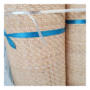 Rouleau de sangle de canne en rotin naturel/blanchi à mailles fermées, canne en rotin hexagone/caro/fermé pour décoration artisanale à partir de 99 GD - Product Image 1