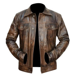 Vestes en cuir pour hommes grandes tailles, vêtements de mode pour hommes, vestes de sport pour moto, vestes d'hiver pour hommes de toutes tailles - Product Image 5