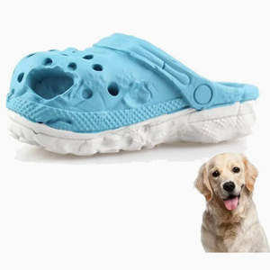 Juguete de Goma para Perros con Diseño de Zapatilla Transpirable - Juguete Interactivo Hueco para Masticar - Product Image 1