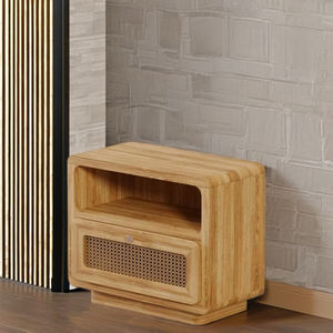 Table d'appoint en bois massif de conception moderne fabriquée en Indonésie pour la chambre à coucher, le salon, la salle à manger ou l'école-Mobilier de maison polyvalent - Product Image 1