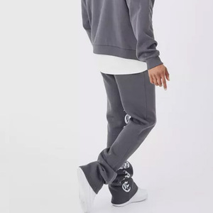 Sweats à capuche zippés et pantalons de jogging personnalisés pour hommes, vêtements d'entraînement en coton pour l'hiver avec logo et option grande taille, nouveauté - Product Image 5