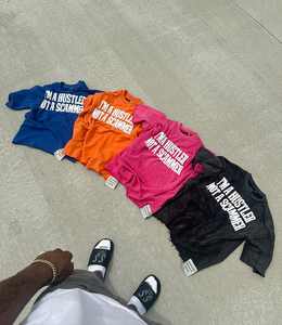 เสื้อยืดผู้ชายทรงปกติ ผ้าฝ้ายออร์แกนิค 100% พิมพ์ลายดิจิทัล แห้งเร็ว ระบายอากาศดี คุณภาพสูง ขายส่งปี 2024 รับผลิตตามแบบ - Product Image 6