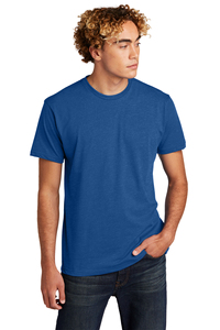 Unisex Ringspun T-Shirt Dry Blend Classic Royal T-Shirt for Men - Product Image 6