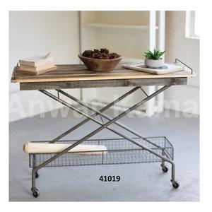 Métal d'or Offre Spéciale et table d'extrémité ronde de support noir pour le restaurant à la maison d'hôtel - Product Image 2