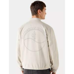 แจ็กเก็ตเบสบอลบอมเบอร์สำหรับผู้ชายเสื้อแจ็กเก็ตแนวสตรีทแฟชั่นทำจากโพลีเอสเตอร์ - Product Image 3