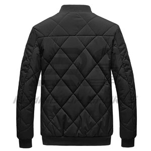 New Design Style Men Bomber Jacket Hot Sale | High Quality Winter Jacket Custom Men's Bomber Jacket | <b>Quilted</b> Bomber Jacket - Product Image 2