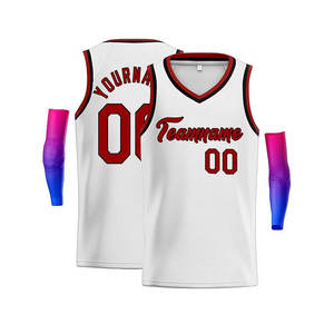 Conjuntos de Camisetas de Baloncesto Transpirables 100% Poliéster con Diseño de Impresión Digital para Equipos de Práctica de Verano - Product Image 3