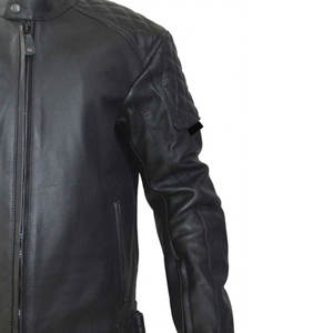 Veste de moto respirante sur mesure OEM/Meilleure fabrique des vestes de moto en cuir confortables pour hommes - Product Image 6