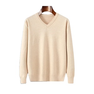 Pulls pour hommes respirants hommes pull 2025 personnalisé cachemire Cardigan hommes fermeture éclair coupe ajustée doublé coton tricoté mâle - Product Image 2