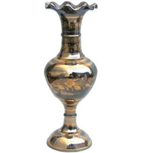 decorations <b>vintage</b> classical design brass flower <b>vase</b> wholesale Flower Printed design brass flower <b>vase</b> for home decorations - Product Image 4