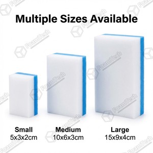 Éponge magique en nano-mousse découpable haute densité pour la vaisselle, le <span class=keywords><strong>nettoyage</strong></span> de la cuisine, éponge en mélamine pour les chaussures en cuir ménagères - Product Image 3